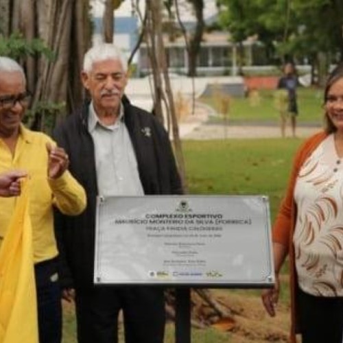 Geraldo Vida agradece revitalização da praça em frente à sede da AAPVR